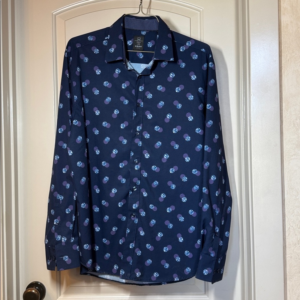 Michael Strahan shirt Modern Fit Size L